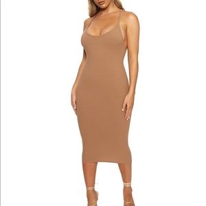 ISO!! 🖤Nude or Black ‘X-IT NOW’ Snatched Dress🖤